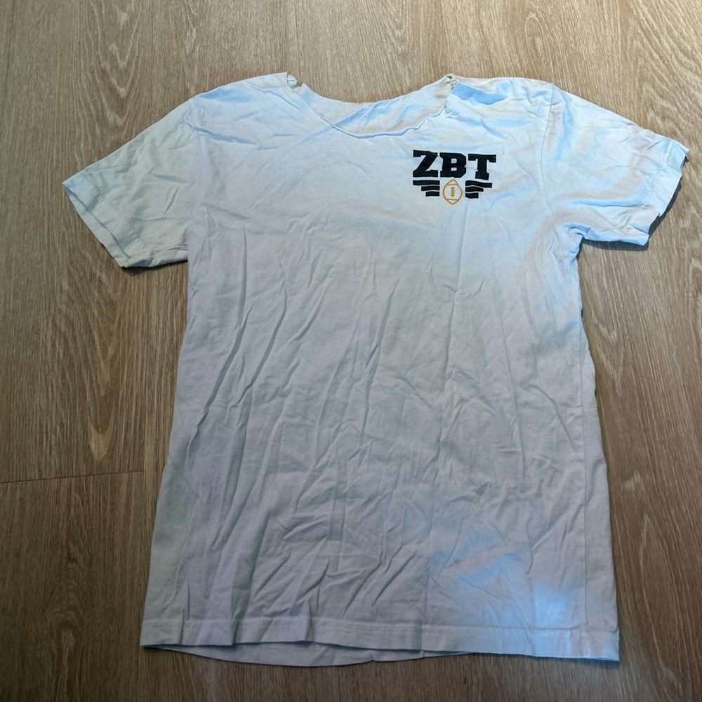 White ZBT Logo T-Shirt